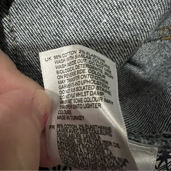 White Stuff 14 Dark Skinny Denim Jeans R8 - Picture 6 of 6